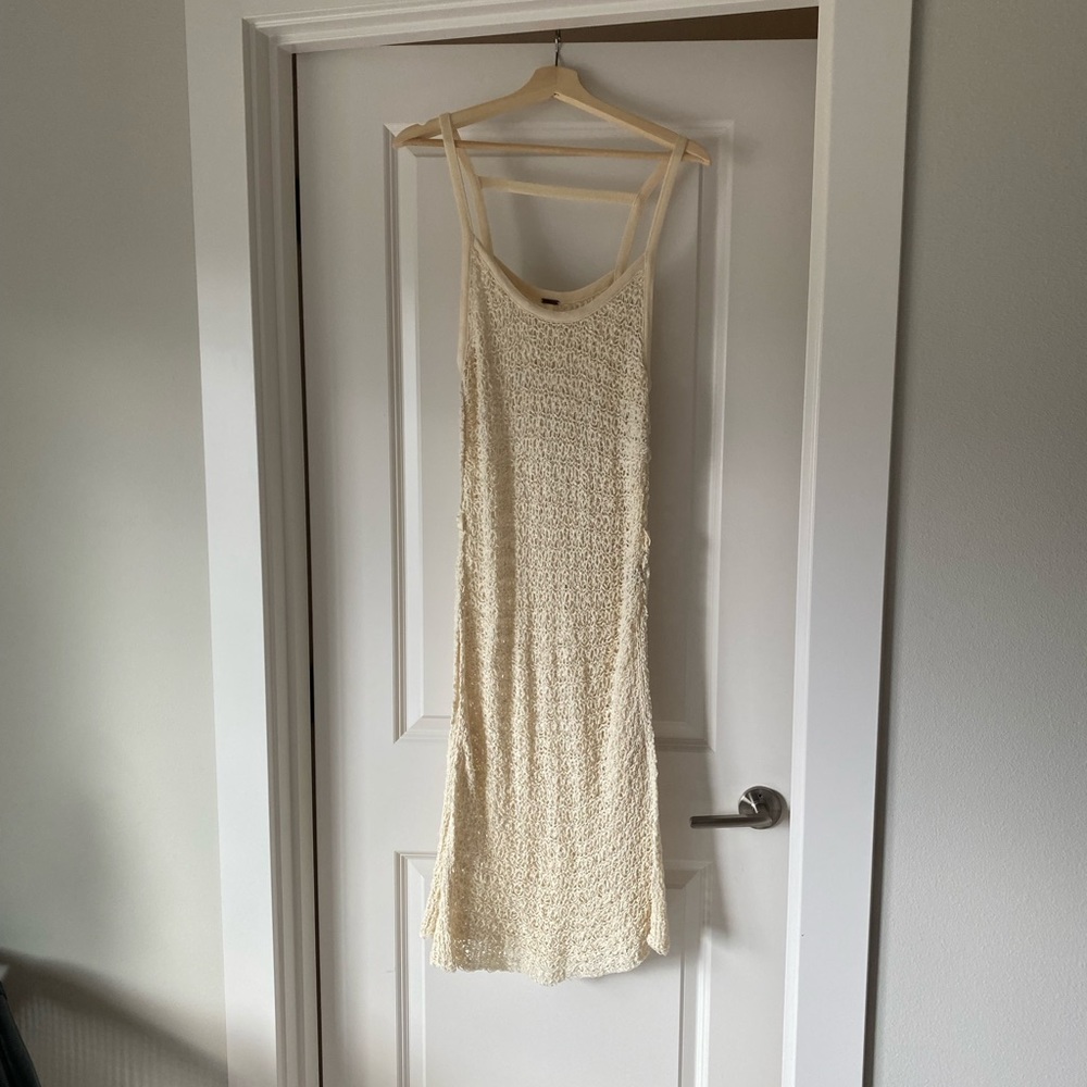 Free People Crochet Maxi Dress
